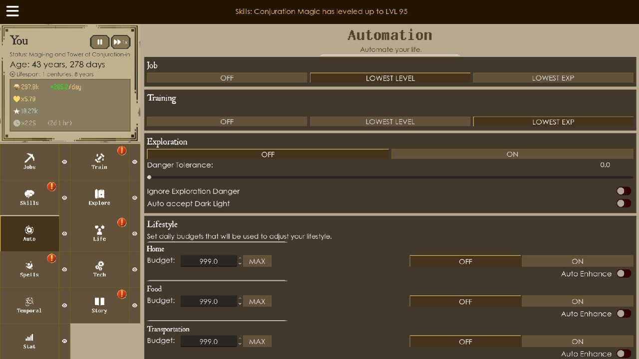 Screenshot #4 - Idle Reincarnator
