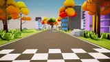 Screenshot #2 - Low Poly Racing Environment