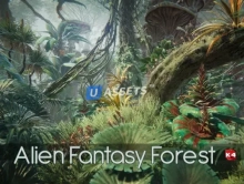 Alien Fantasy Forest