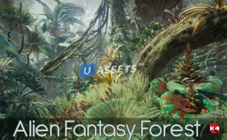 Alien Fantasy Forest