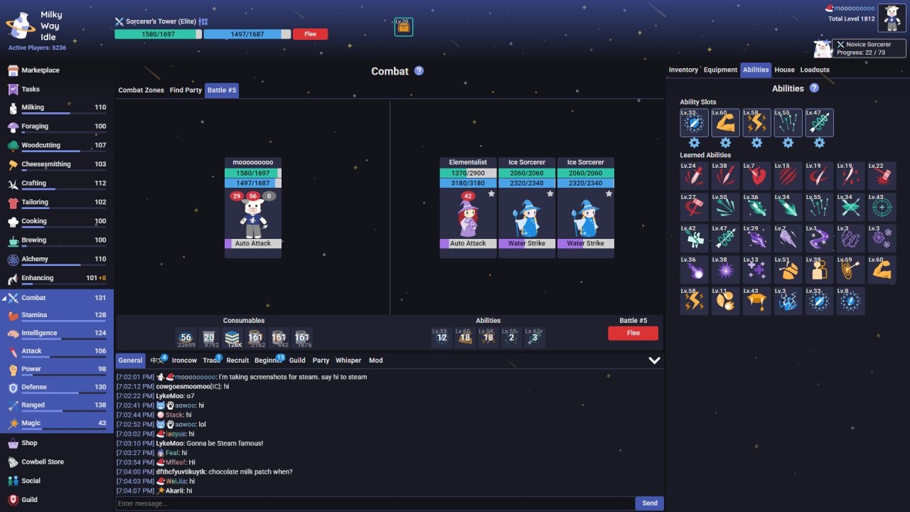 Screenshot #5 - Milky Way Idle