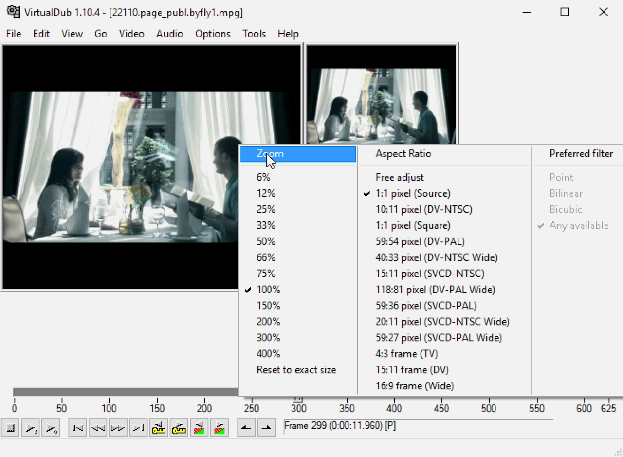 Screenshot #4 - VirtualDub