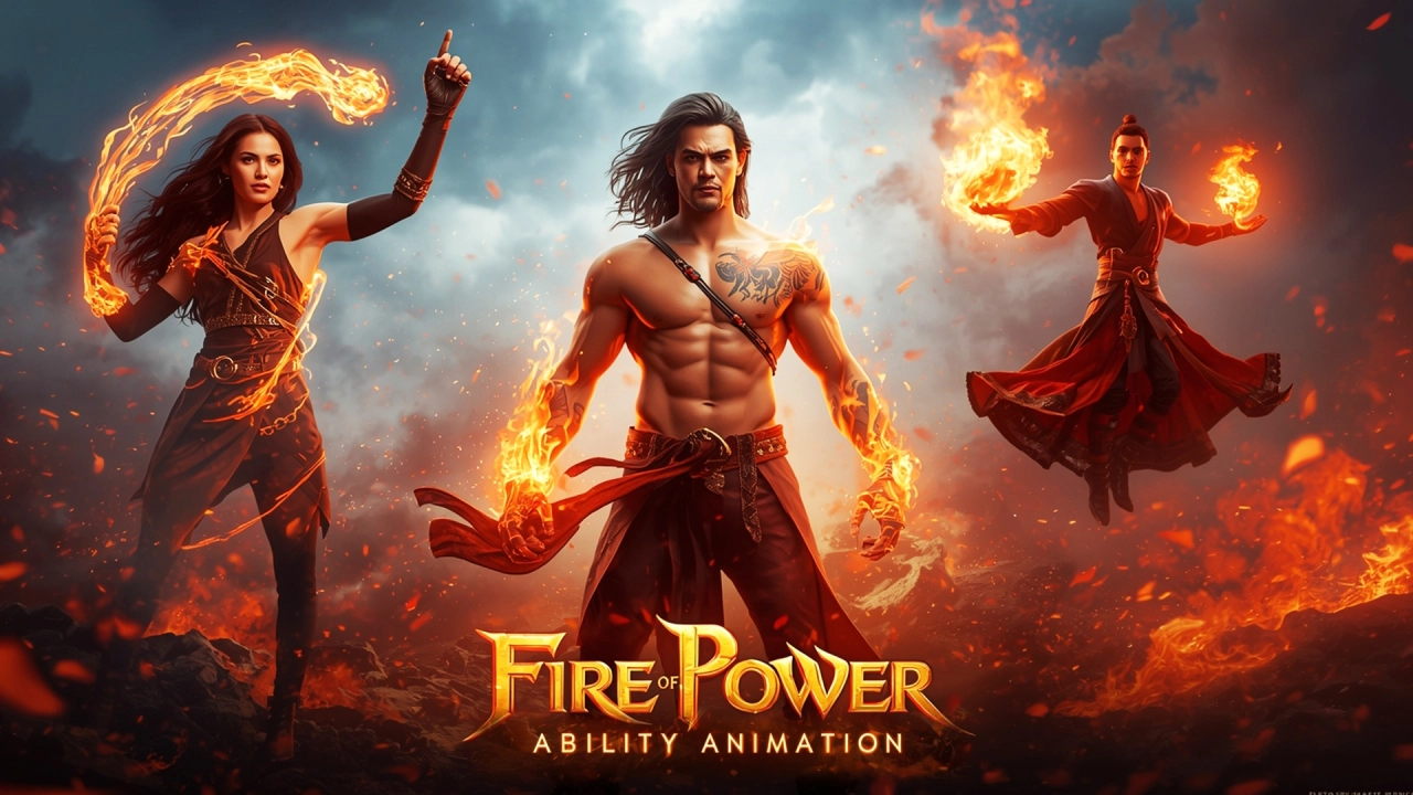 Screenshot #6 - Fire Power Ability Animation Pack (UE5.7)