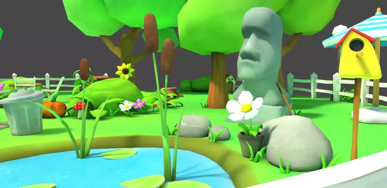 Screenshot #2 - Cartoon Garden