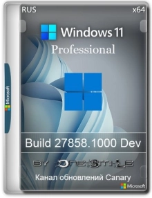 Windows 11 Pro by OneSmiLe Dev build 27858.1000