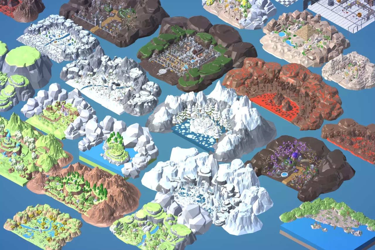 Screenshot #4 - Ultimate Low Poly Nature Pack