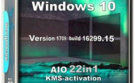 Windows 10 v1709 (22in1) RUS-ENG x64 AIO