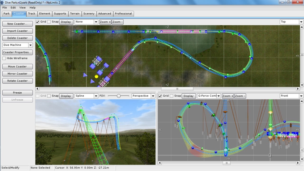Screenshot #11 - NoLimits 2 Roller Coaster Simulation