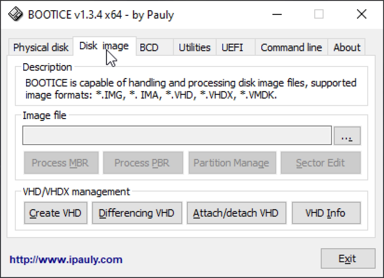 Screenshot #4 - Bootice v1.3.4.0