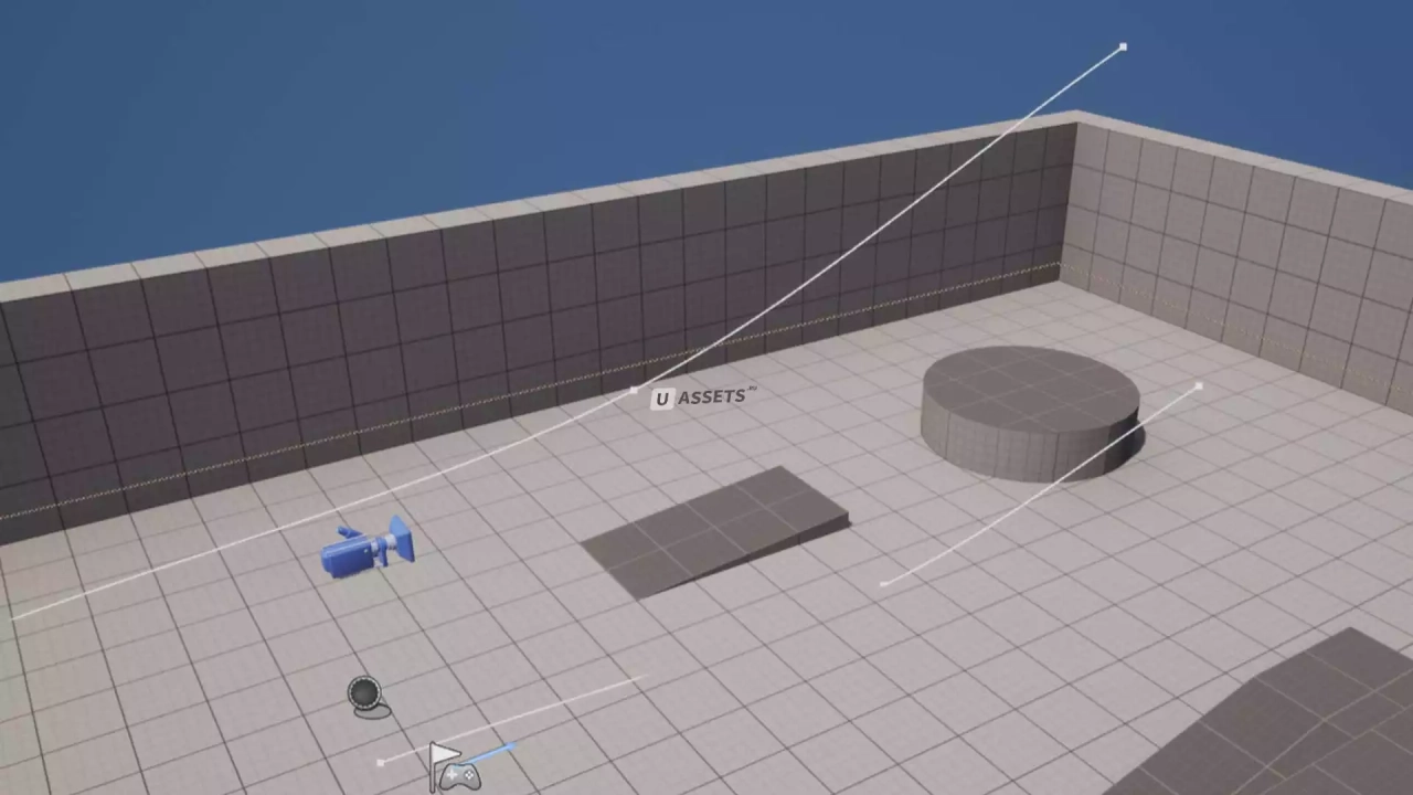 Screenshot #2 - Dynamic on rails gameplay camera