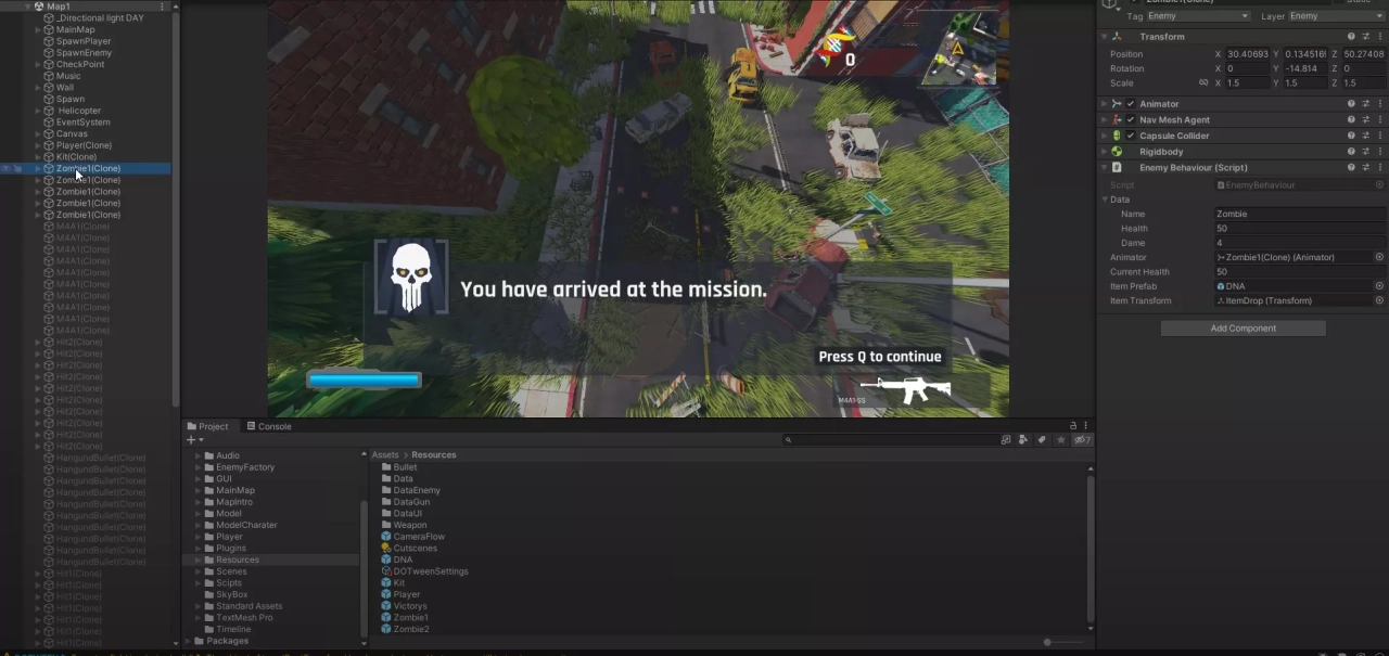 Screenshot #1 - Game Shooter (Unity3D)