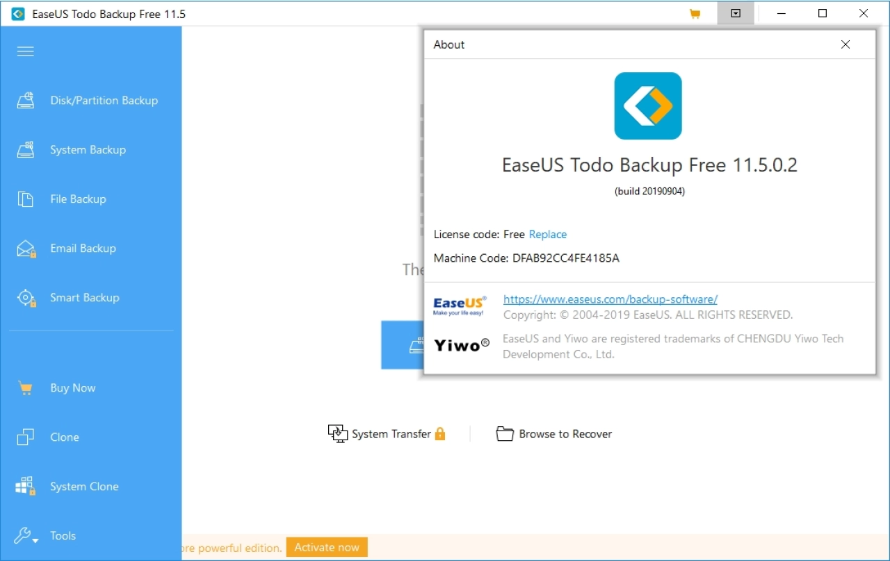 Screenshot #5 - Easeus Todo Backup