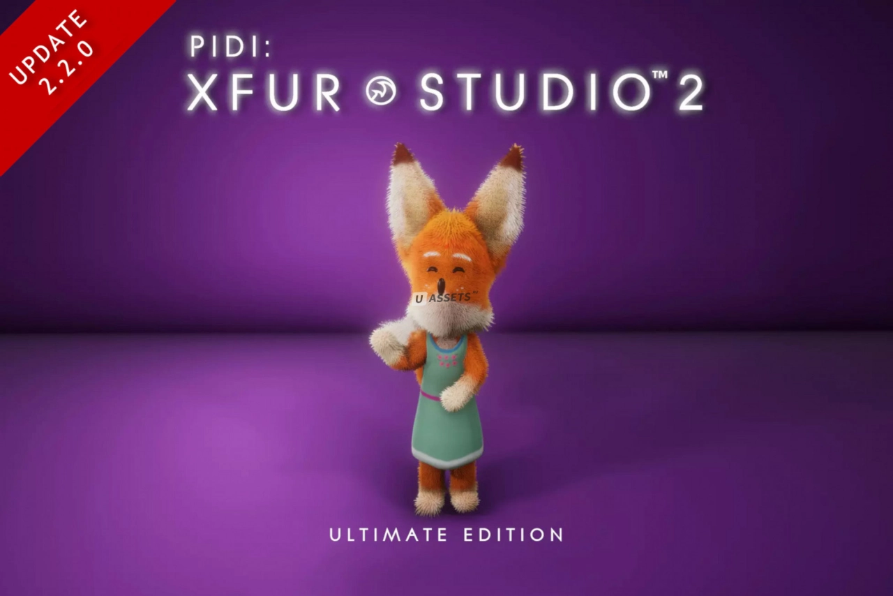 Screenshot #1 - PIDI : XFur Studio 2 - Ultimate Edition