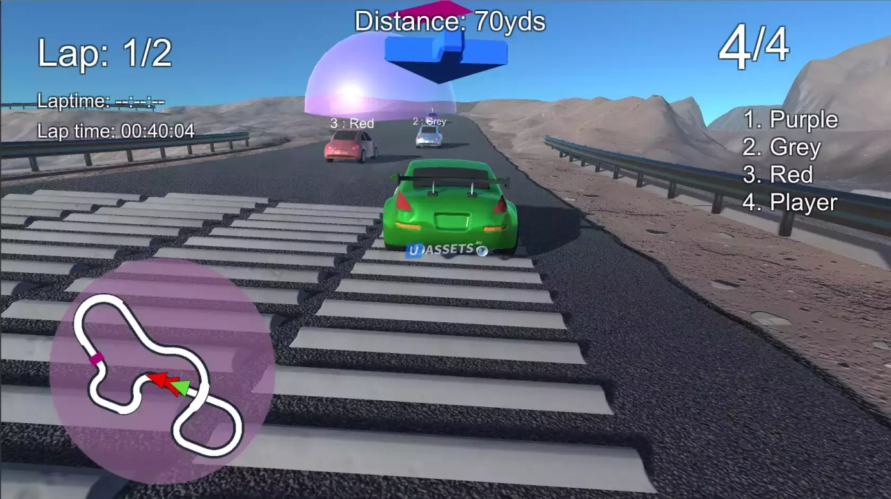 Screenshot #2 - Simple Car Positioning System
