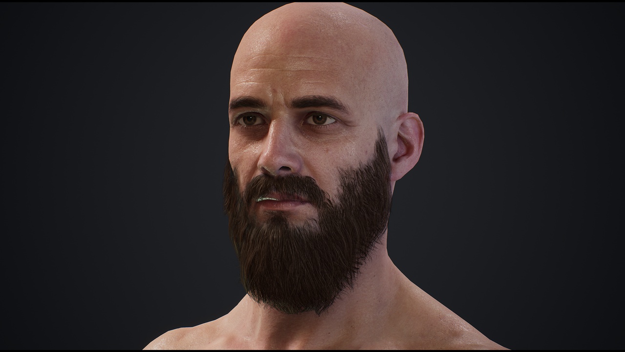 Screenshot #3 - Character Customization: Male (UE 5.7)