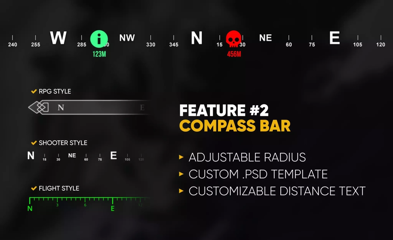 Screenshot #2 - HUD Navigation System