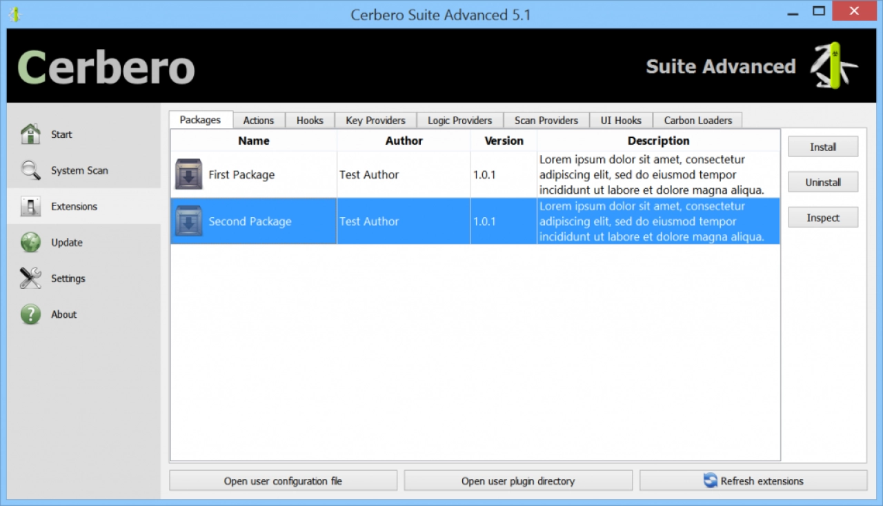Screenshot #2 - Cerbero Suite Advanced 6.5.1 + crack