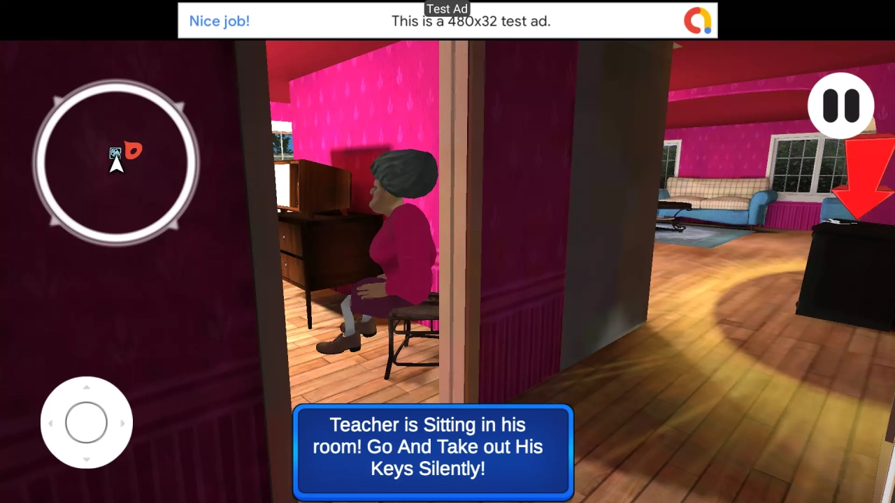 Screenshot #2 - Scary Teacher 3D Unity Project