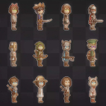 Screenshot #1 - Customizable Pixel Character