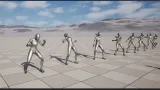 Screenshot #1 - Fire Power Ability Animation Pack (UE5.7)