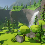 Screenshot #2 - Lowpoly Style Forest Environment