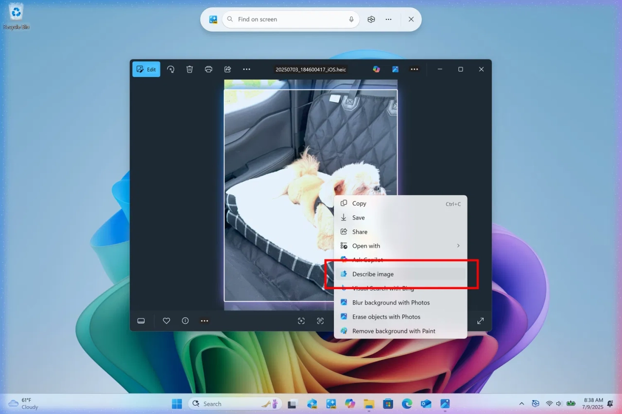 Screenshot #1 - Windows 11 Pro 25H2 Build 26200.5702 Dev