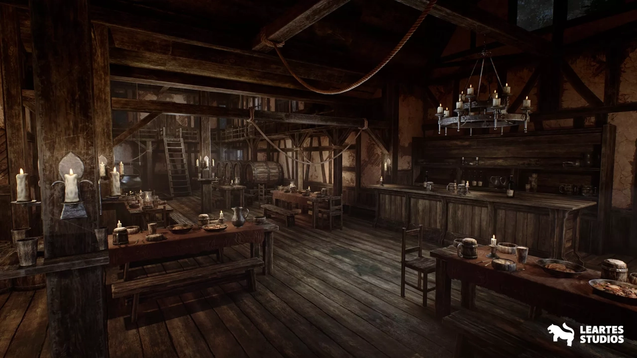 Screenshot #3 - Medieval Tavern + ULAT ( Modular , Medieval Interior Exterior , Medieval )