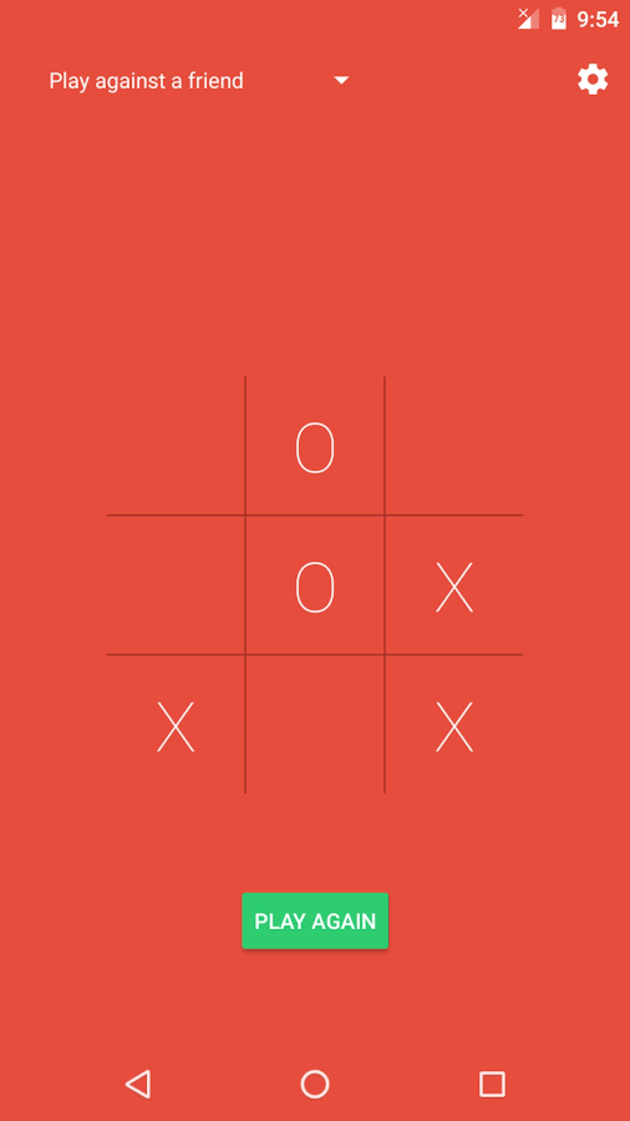 Screenshot #5 - MATERIAL TIC TAC TOE 1.2.3