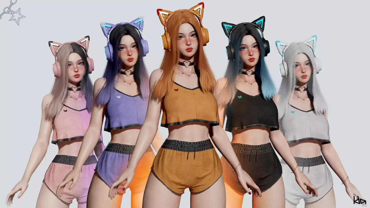 Screenshot #4 - Gamer Girl