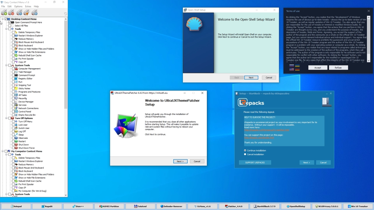 Screenshot #9 - Windows 10 22h2 [19045.4651] [16in2] (x64) by IZUAL