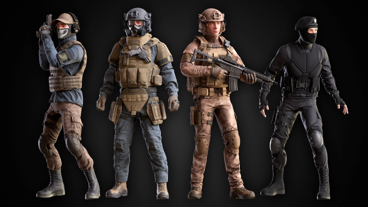 Screenshot #1 - Military Soldier Mega Bundle UE5