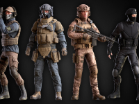 Screenshot #1 - Military Soldier Mega Bundle UE5