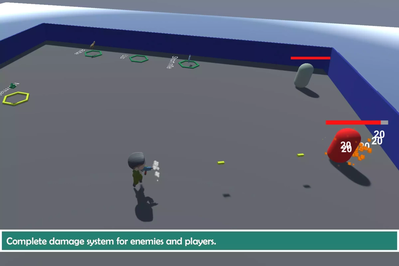 Screenshot #4 - Top Down Shooter Controller