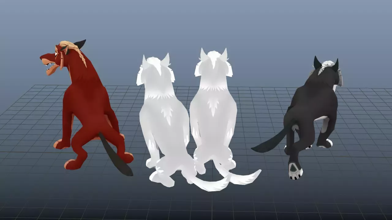 Screenshot #2 - Wolves animated pack