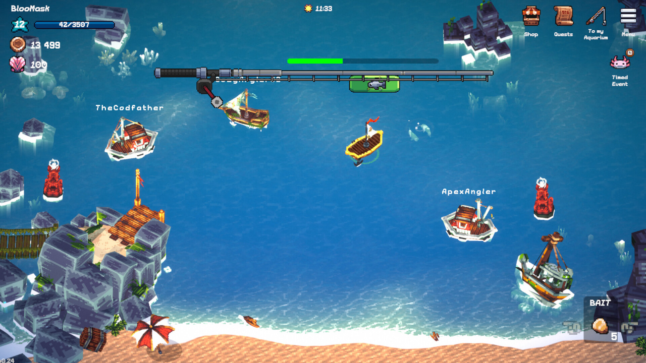 Screenshot #3 - Tiny Aquarium: Social Fishkeeping