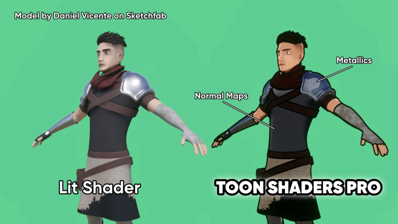 Screenshot #4 - Toon Shaders Pro for URP