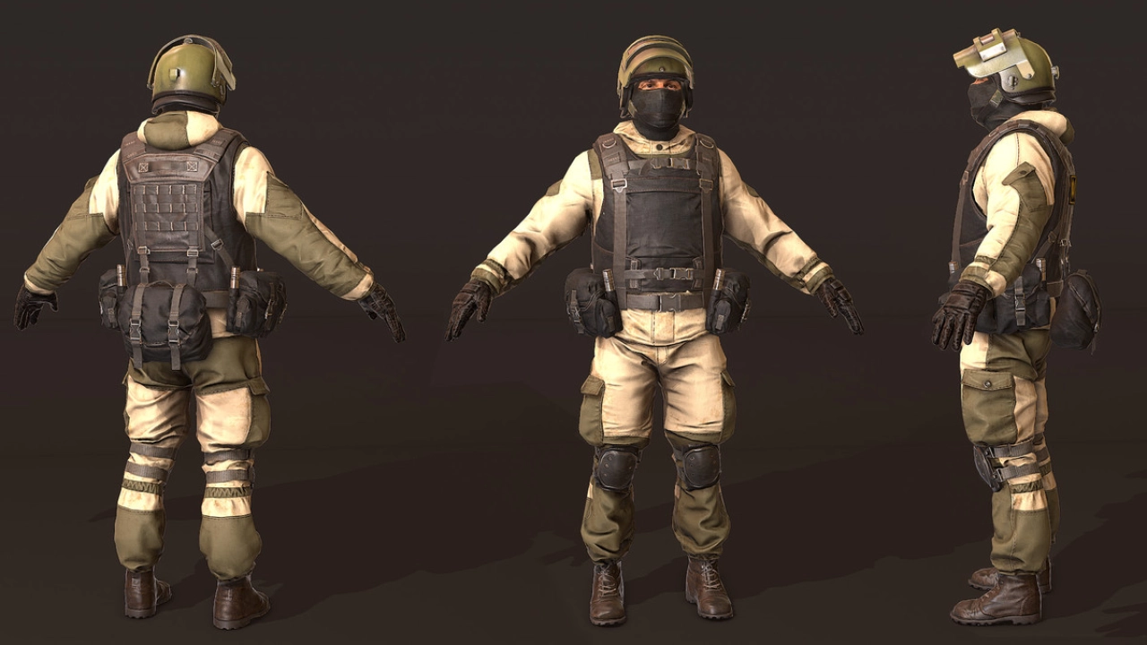 Screenshot #1 - Russian Soldier Camo Pack