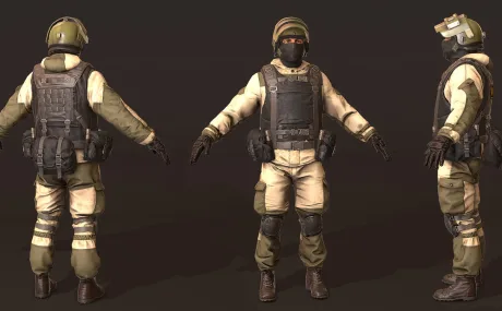 Russian Soldier Camo Pack