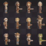 Screenshot #2 - Customizable Pixel Character
