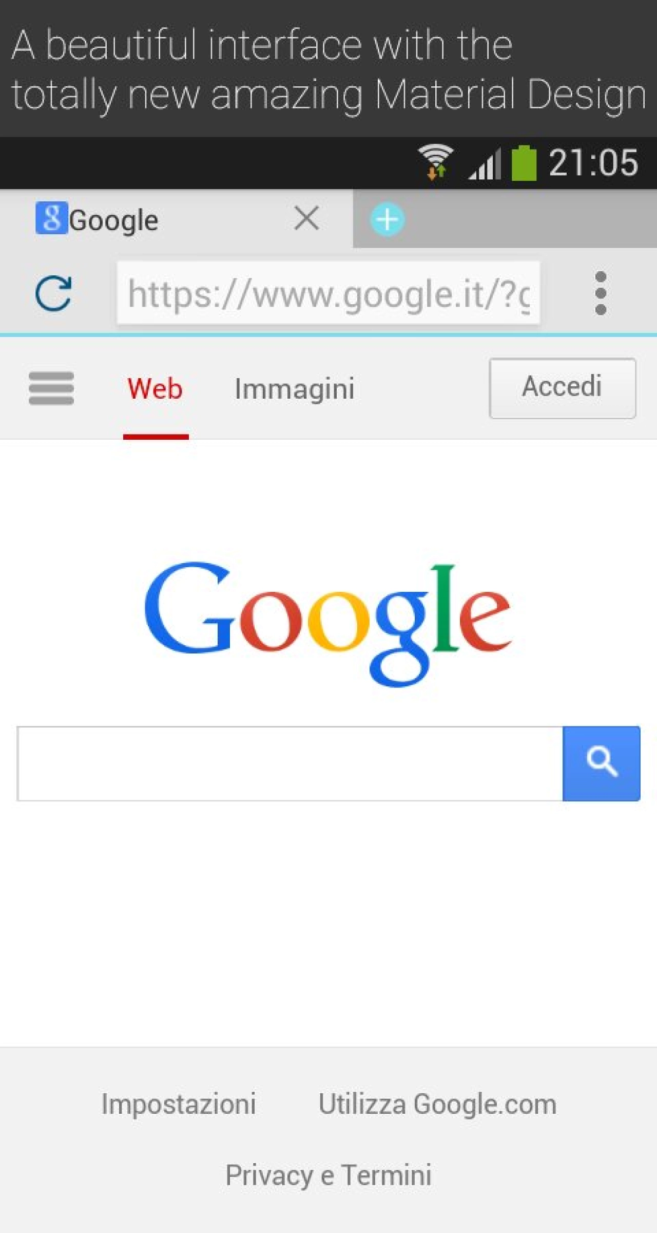 Screenshot #1 - NOW BROWSER 2.9.6.2 MATERIAL