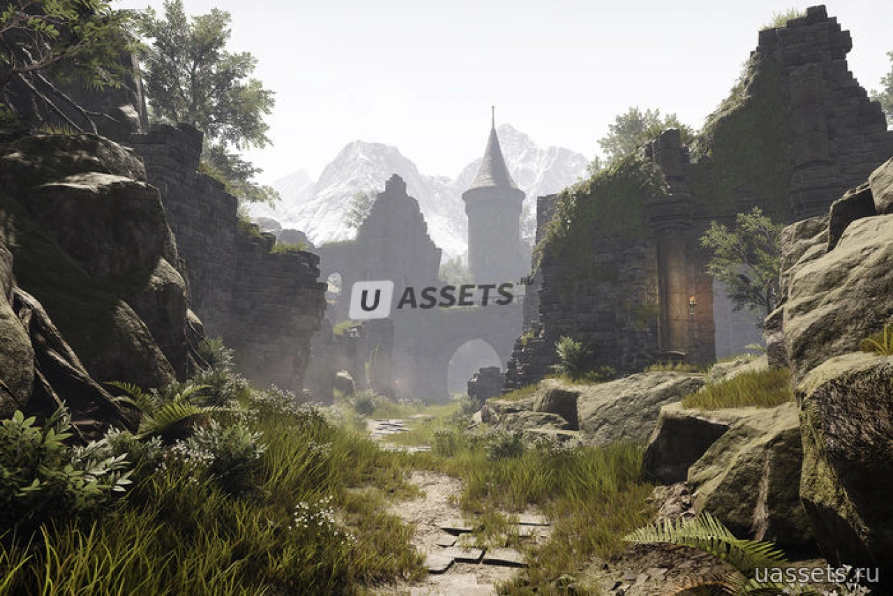 Screenshot #1 - Lordenfel: Castles & Dungeons RPG Pack
