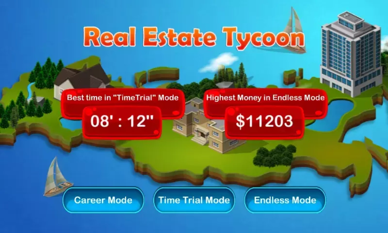 Screenshot #1 - Real Estate Tycoon! City Sim Game Kit