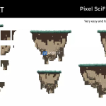 Screenshot #4 - UniArt Pixel SciFi Landscape