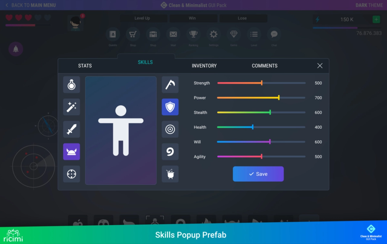 Screenshot #13 - Clean & Minimalist GUI Pack v1.0