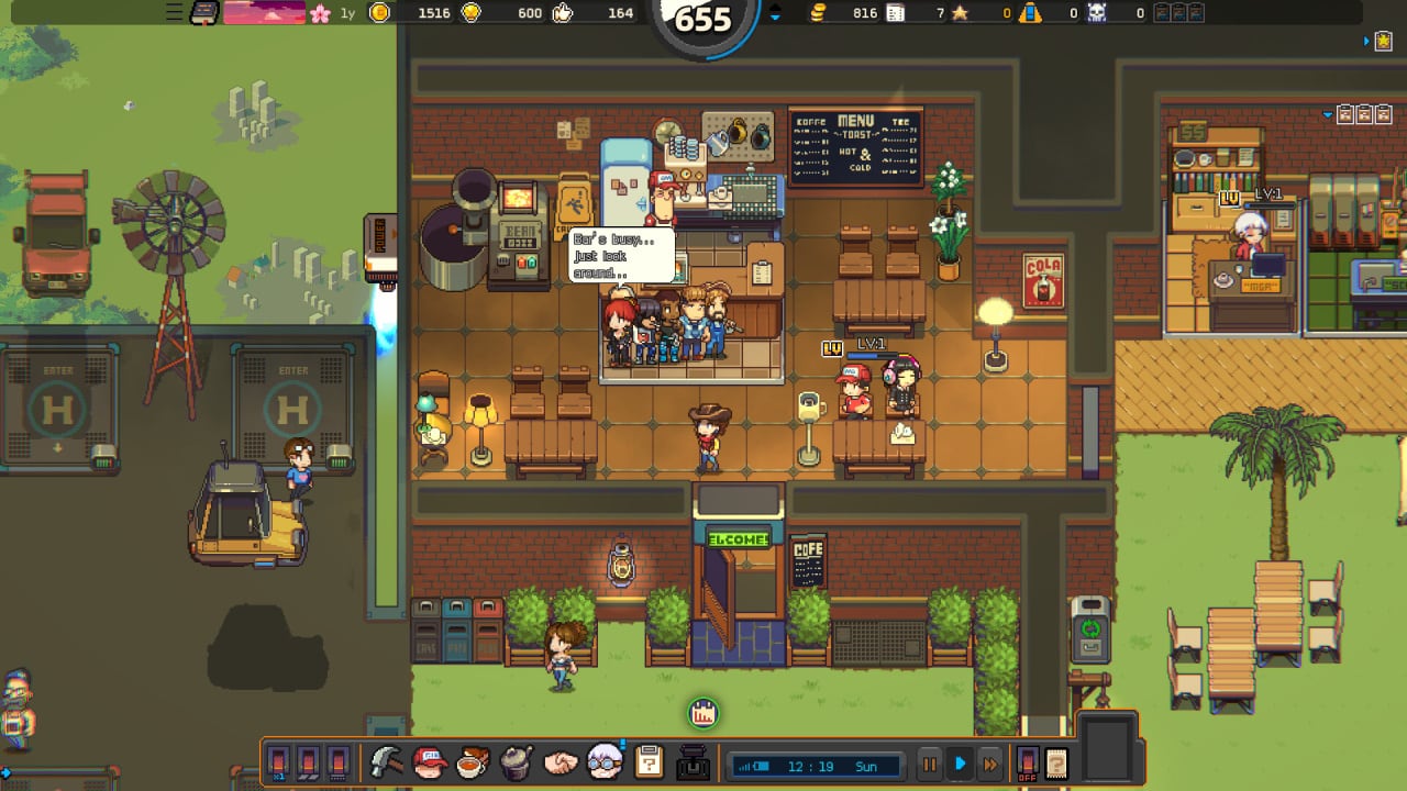 Screenshot #1 - SkyBrew: Entropic Strategist