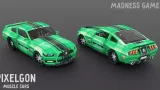 Screenshot #3 - PIXELGON Muscle Cars Pack - Low Poly Pixel Art 3D