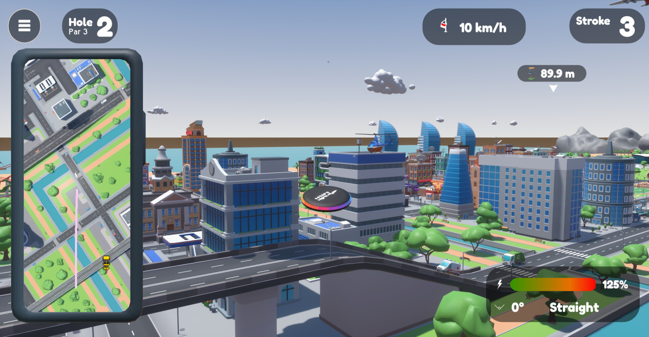 Screenshot #2 - Disc Golf City