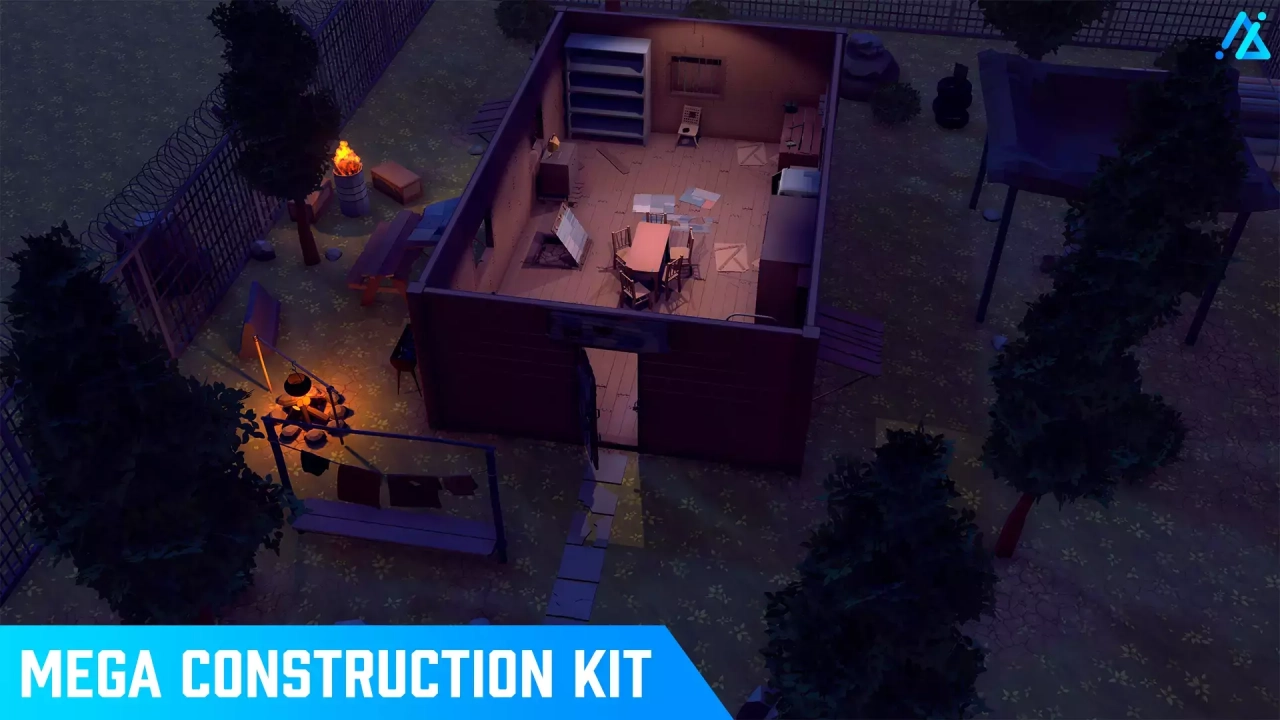 Screenshot #3 - POLY - Mega Survival Construction Kit (Unity)