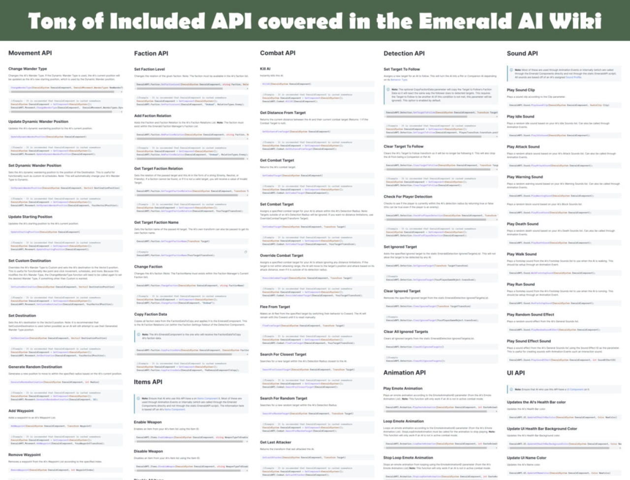 Screenshot #8 - Emerald AI 2025 — мощная система искусственного интеллекта для Unity.