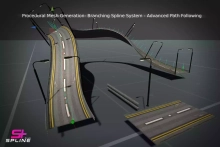 Spline Mesh Deform